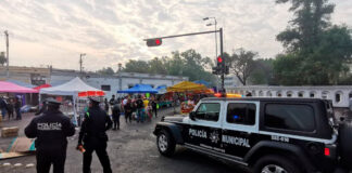 Despliegan operativo de seguridad en Centro Histórico por Semana Santa operativo semana santa