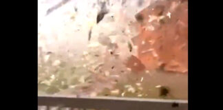 ¡Impresionante! Así de cerca filmó un hombre un tornado en Georgia tornado