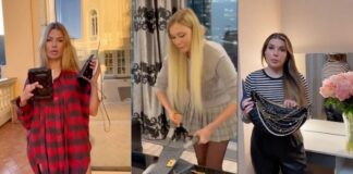 Influencers rusas destruyen bolsas de Chanel como señal de protesta