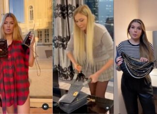 Influencers rusas destruyen bolsas de Chanel como señal de protesta
