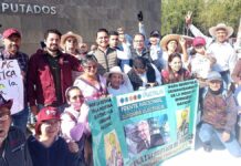 Morenistas afines a CRV se movilizan a favor de Reforma Eléctrica De acuerdo con los morenistas, 20 camiones salieron desde las primeras horas de este domingo para transportar a mil manifestantes.