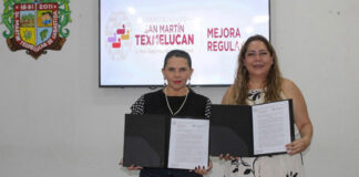 Texmelucan firma Convenio de Coordinación con Mejora Regulatoria con el Estado San Martín Texmelucan