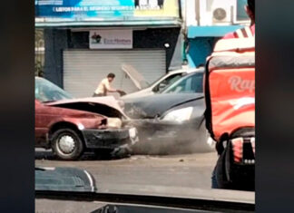 ¡Increíble! Este accidente vial se hizo tendencia por esta razón accidente vial