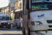 Poblanos, insatisfechos con el transporte público: INEGI ladrones