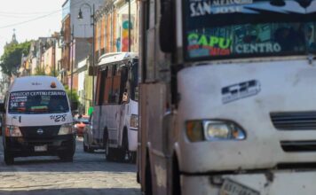 Poblanos, insatisfechos con el transporte público: INEGI ladrones