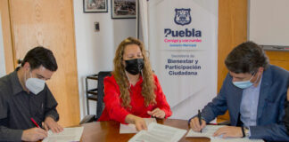 Ayuntamiento y UPAEP firman convenio para combatir pobreza en Puebla El Ayuntamiento de Puebla contará con el apoyo de la UPAEP para trabajar en proyectos de desarrollo comunitario.