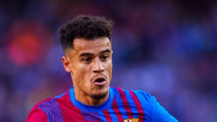 Coutinho Philippe Coutinho ha disputado un total de 106 partidos con el Barcelona repartidos entre cuatro temporadas.
