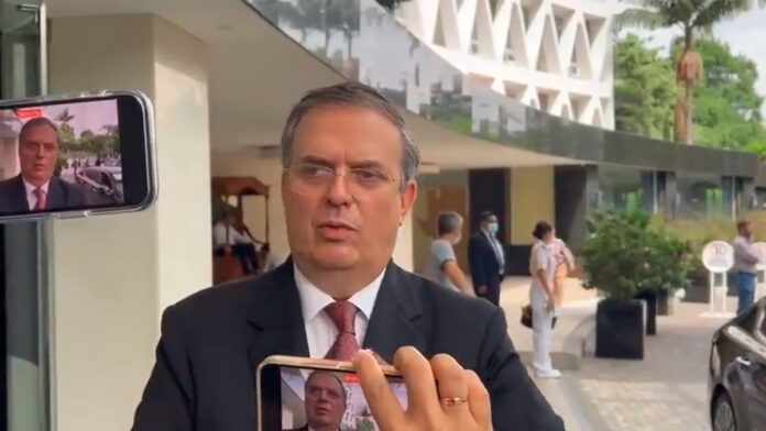 Marcelo Ebrard dijo que de lo contrario, sería mejor cambiarle el nombre a dicha reunión. Pidió incluir a Cuba, Venezuela y Nicaragua.