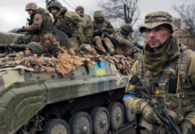 Fuerzas ucranianas avanzan hacia la frontera rusa Frontera rusa