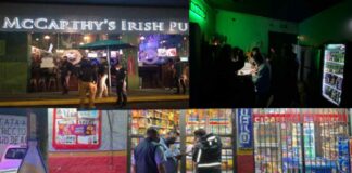 Supervisan 10 negocios con venta de bebidas alcohólicas Negocios