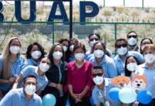 Colocan primera piedra en Centro de Apoyo Emocional de la BUAP piedra buap