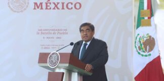Puebla siempre ha sido leal a la Patria: Barbosa Huerta Patria