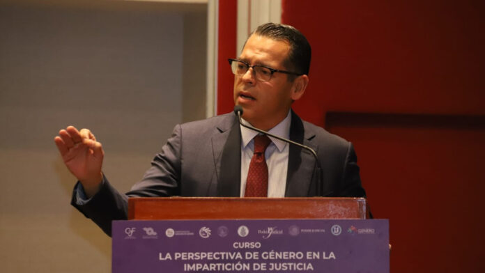 Perspectiva El Magistrado Héctor Sánchez inauguró los trabajos del curso "Perspectiva de Género en la impartición de justicia”.
