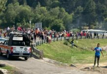 Pobladores de Ixtapaluca bloquean la autopista México-Puebla