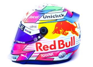 Checo Pérez lucirá nuevo casco en el GP de Miami