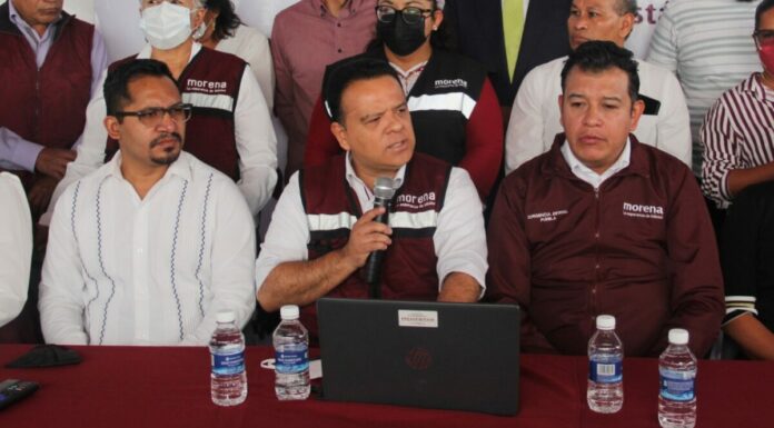 Delegado nacional de Morena niega venta de candidaturas en Puebla