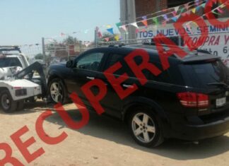 Recuperan vehículo robado en San Pedro Cholula