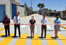 Inaugura Norma Layón obra en Santa María Moyotzingo