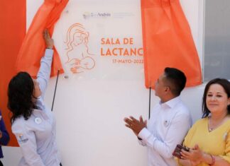 Inaugura Mundo Tlatehui salas de lactancia en el Ayuntamiento de San Andrés