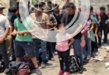 FGE localiza a 77 migrantes en Amozoc
