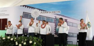 Ofrece Barbosa apoyar en construcción de sedes del Poder Judicial