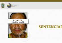 Dictan 41 años de cárcel a hombre que cometió homicidio