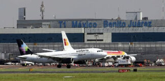 ¡Por poco! Aviones de Volaris casi chocan en el AICM El hecho ocurrió mientras uno de los aviones estaba en tierra y el otro en el aire.