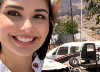 Avioneta de alcaldesa Geraldine Ponce se desploma en Nayarit