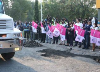 Arranca 2a etapa de bacheo en Puebla capital Bacheo