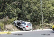 Muere automovilista al volcar en barranca de Bulevar Clavijero Barranca