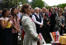 Así fue la visita de Beatriz Gutiérrez Müller a la Casa Blanca Beatriz Gutiérrez Müller agradeció a Jill Biden por el recibimiento y aseguró que fue todo un honor participar en las celebración. Foto: AFP
