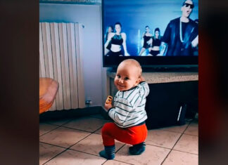 Bebé deslumbra TikTok con su ‘flow’ al escuchar a Daddy Yankee bebé