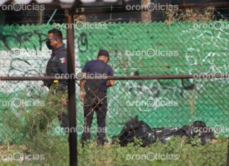 Abandonan cadáver embolsado en colonia Cleotilde Torres cadáver