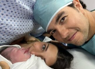 Checo Pérez y Carola dan la bienvenida a su tercer hijo