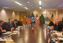 Ebrard se reúne con Alejandro Mayorkas en Washington Ebrard