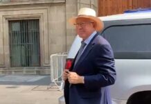 AMLO se reúne con Ken Salazar, embajador de EU Embajador