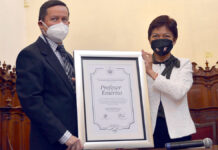 Nombran a Gerardo Torres del Castillo profesor emérito de la BUAP Gerardo Torres