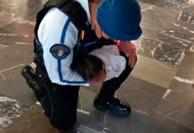 Policías evitan muerte de bebé en metro de la CDMX policías metro cdmx