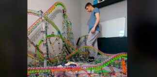 ¡Wow! Artista crea montaña rusa con impresora 3D montaña rusa impresora 3d