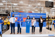 Inaugura Norma Layón tienda Walmart en Texmelucan norma