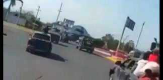 Sujetos persiguen a militares en carretera de Michoacán Nueva Italia SEDENA