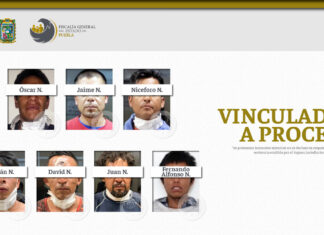 FGE obtiene vinculación a proceso contra siete personas por robo Los siete imputados quedaron vinculados a proceso por el Juez de Control, informó la Fiscalía General del Estado.