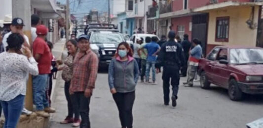 En balacera terminó un riña entre varias personas, unas de ellas mujeres.
