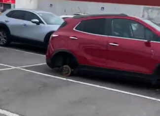 Beneficencia Española exige detener a ladrones de autopartes en estacionamiento robo