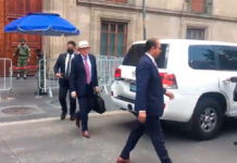 Ken Salazar visita a AMLO previo a postura sobre Cumbre de las Américas Ken Salazar Palacio Nacional