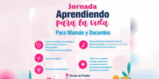 Ofrecerán talleres para mamás y docentes de Puebla talleres