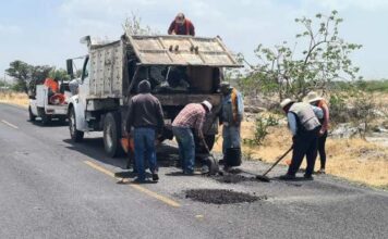Intervienen tramos carreteros en 3 municipios tramos