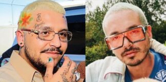 Christian Nodal y J Balvin se pelean en redes por cambio de look