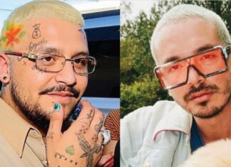 Christian Nodal y J Balvin se pelean en redes por cambio de look