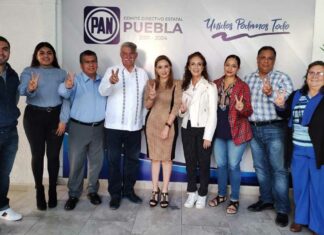 Augusta Díaz y Paola Angon se reúnen a favor del PAN en Cholula Augusta